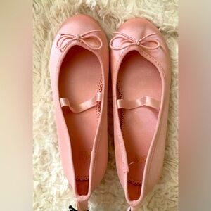 Girls Oink Ballet slipper shoes